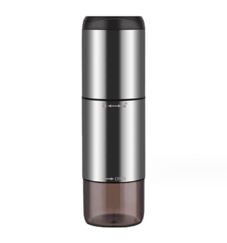Wireless charging coffee grinder (800 mAh lithium capacity, non-segment fine tuning, strong power, coffee bean capacity 12g, 25 cups / time, mini car Wireless charging coffee grinder (800 mAh lithium capacity, non-segment fine tuning, strong power, coffee bean capacity 12g, 25 cups / time, mini car