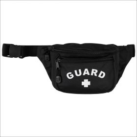 Kemp USA Hip Pack with GUARD Logo, (Option: Black)