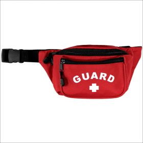 Kemp USA Hip Pack with GUARD Logo, (Option: Red)