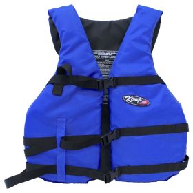 Kemp USA Life Jacket, (Option: Blue & Black, Adult)