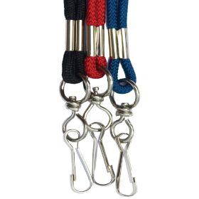 Kemp USA Premium Rope Lanyard, (Option: Royal Blue)